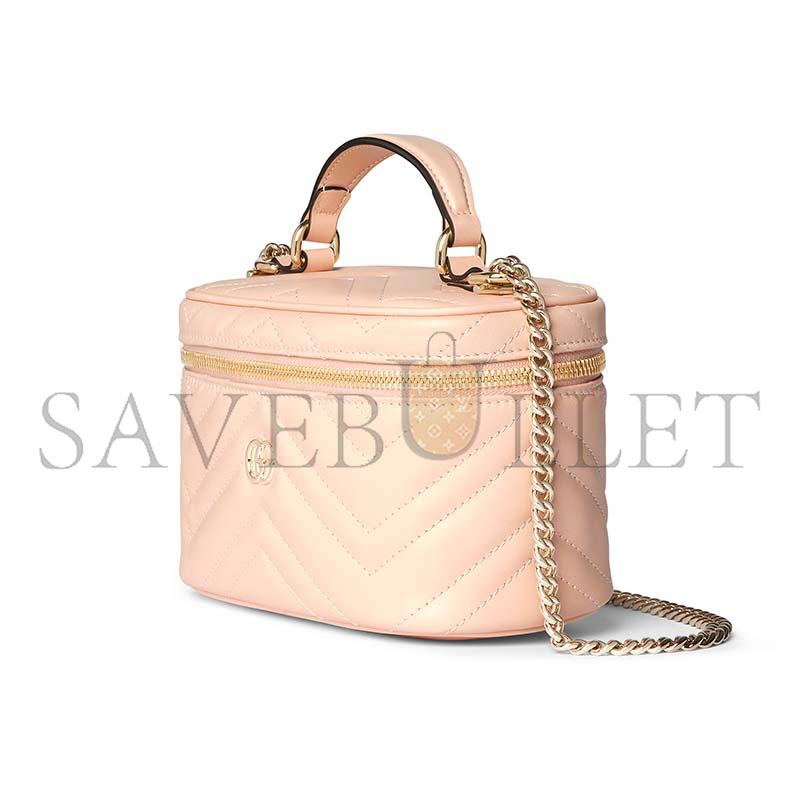 Gvc*1 gg marmont mini vanity bag 837454 (19*11.5*9cm)